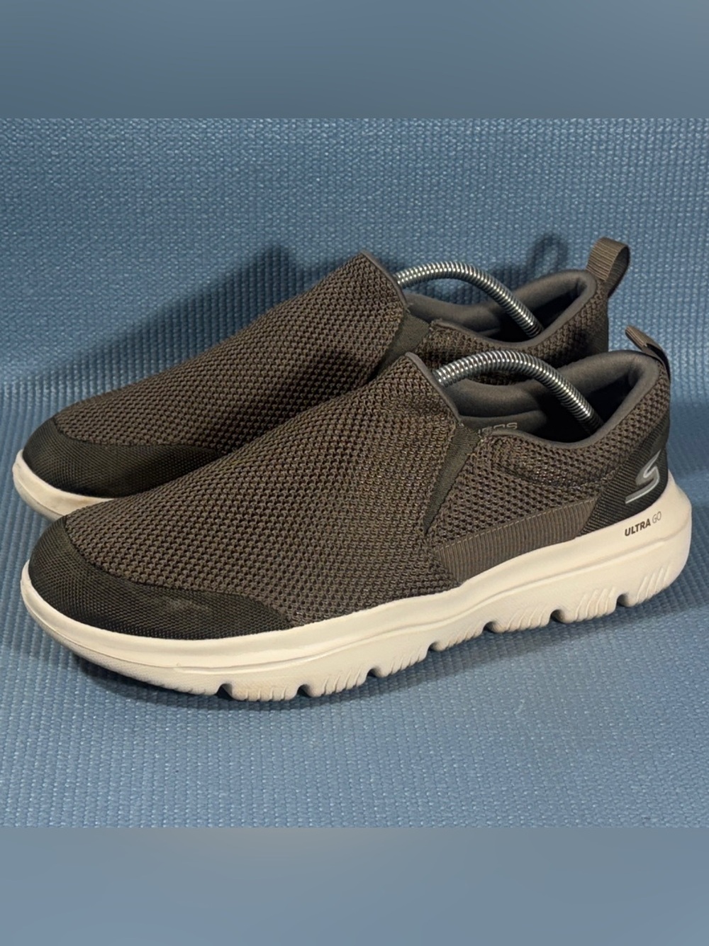 Skechers Men's Go Walk Evolution Ultra Impeccable Shoes Khaki Size 10.5